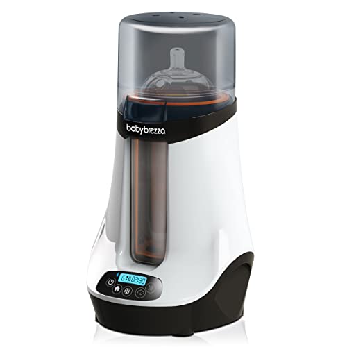 Baby Brezza - Safe + Smart Bottle Warmer - Calentador de biberones y comida para bebés - 2 modos de calentamiento para la leche materna y la infantil - Conexión Bluetooth